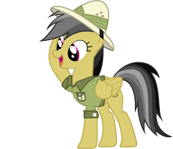 Size: 4516x3890 | Tagged: safe, artist:ambits, derpibooru import, daring do, pony, .ai available, simple background, solo, transparent background, vector