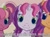 Size: 786x588 | Tagged: safe, derpibooru import, screencap, cheerilee (g3), scootaloo (g3), sweetie belle (g3), earth pony, pony, unicorn, g3, g3.5, twinkle wish adventure, caption, curse cut short, cute, dissonant caption, female, filly, flower, flower in hair, foal, i see what you did there, image macro, looking at you, text, trio, vulgar