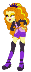 Size: 1900x4399 | Tagged: safe, artist:gmaplay, derpibooru import, adagio dazzle, human, equestria girls, equestria girls series, find the magic, spoiler:eqg series (season 2), adoragio, boots, clothes, cute, female, music festival outfit, photo, shoes, simple background, solo, transparent background