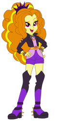Size: 1900x3816 | Tagged: safe, artist:gmaplay, derpibooru import, adagio dazzle, human, better together, equestria girls, find the magic, adoragio, boots, clothes, cute, female, music festival outfit, photo, shoes, simple background, solo, transparent background