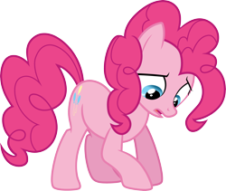 Size: 3552x3000 | Tagged: safe, artist:cloudy glow, derpibooru import, pinkie pie, earth pony, 28 pranks later, g4, female, mare, simple background, solo, transparent background, vector