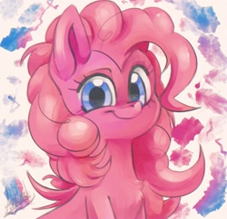 Size: 1743x1688 | Tagged: safe, artist:k_lash147, derpibooru import, pinkie pie, earth pony, pony, cute, diapinkes, female, looking at you, mare, smiling, smiling at you, solo