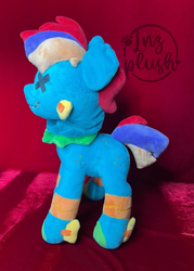 Size: 607x850 | Tagged: safe, derpibooru import, oc, alicorn, anthro, earth pony, original species, pegasus, pony, unicorn, g4.5, my little pony: pony life, customized toy, irl, photo, plush pony, plushie, solo, toy