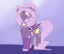 Size: 1280x1082 | Tagged: safe, artist:umbreow, derpibooru import, oc, oc:glitzy veil, bat pony, pony, clothes, female, leg warmers, mare, solo