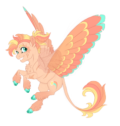 Size: 3800x4000 | Tagged: safe, artist:gigason, derpibooru import, oc, oc only, oc:icarus, pegasus, pony, colored wings, colored wingtips, male, obtrusive watermark, offspring, palindrome get, parent:flash magnus, parent:sunshine smiles, simple background, solo, stallion, transparent background, watermark, wings