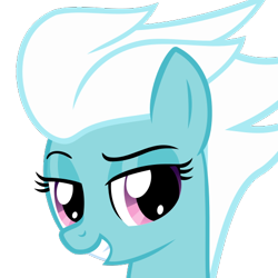 Size: 510x510 | Tagged: safe, artist:the smiling pony, derpibooru import, fleetfoot, pegasus, pony, .svg available, grin, lidded eyes, looking at you, simple background, smiling, solo, svg, transparent background, vector