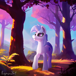 Size: 3000x3000 | Tagged: safe, artist:pegasusyay, derpibooru import, sea swirl, seafoam, pony, unicorn, scenery, scenery porn