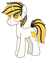 Size: 1282x1617 | Tagged: safe, artist:superderpybot, oc, oc only, oc:srok, pony, unicorn, horn, male, male oc, simple background, solo, stallion, transparent background, unicorn oc