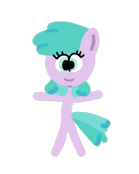 Size: 733x916 | Tagged: safe, artist:foxkids1999, derpibooru import, earth pony, pony, g4, aura (g4), aurabetes, bipedal, cute, female, filly, foal, simple background, smiling, solo, transparent background