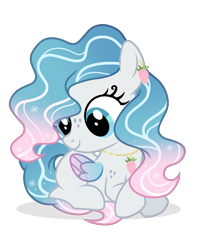 Size: 1080x1313 | Tagged: safe, alternate version, artist:cstrawberrymilk, derpibooru import, oc, oc:strawberry snowflake, pegasus, pony, female, lying down, mare, prone, simple background, solo, transparent background