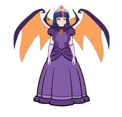 Size: 4032x3847 | Tagged: safe, derpibooru import, twilight sparkle, oc, human, equestria girls, big crown thingy, clothes, dress, element of magic, goddess, gown, humanized, jessabella glisten sparkle, jewelry, regalia, simple background, solo, transparent background