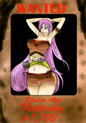 Size: 749x1062 | Tagged: safe, artist:foxgearstudios, derpibooru import, fluttershy, human, humanized, wanted poster