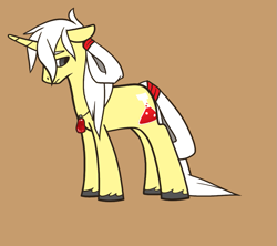 Size: 1051x934 | Tagged: safe, artist:llimus, derpibooru import, oc, oc:alton, pony, unicorn, alternate hairstyle, male, solo, stallion