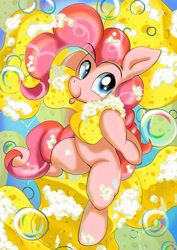 Size: 2480x3508 | Tagged: safe, artist:neoshrek, derpibooru import, pinkie pie, earth pony, pony, solo, sponge