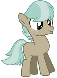 Size: 676x930 | Tagged: safe, artist:camomiie, derpibooru import, oc, oc only, oc:golden beetle, earth pony, pony, base used, colt, foal, male, offspring, parent:silver spoon, parent:snails, parents:snailspoon, simple background, solo, transparent background