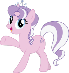 Size: 1580x1679 | Tagged: safe, artist:prixy05, derpibooru import, diamond tiara, earth pony, pony, jewelry, older, older diamond tiara, simple background, solo, tiara, transparent background, vector