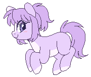 Size: 180x152 | Tagged: safe, artist:higglytownhero, derpibooru import, oc, oc only, oc:mio, earth pony, pony, blaze (coat marking), coat markings, earth pony oc, facial markings, female, floating, hair over one eye, lowres, mare, pale belly, pixel art, side view, simple background, smiling, socks (coat marking), solo, sparkles, transparent background, true res pixel art, white belly