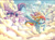 Size: 6895x5064 | Tagged: safe, artist:the-wizard-of-art, derpibooru import, rainbow dash, scootaloo, twilight sparkle, twilight sparkle (alicorn), alicorn, pegasus, pony, g4, absurd resolution, best pony, cloud, cloudsdale, colored eyebrows, commission, eyebrows, female, filly, flying, foal, heartwarming, horn, looking at each other, looking at someone, mare, open mouth, open smile, ponies riding ponies, riding, scootaloo riding rainbow dash, scootalove, signature, sky, smiling, smiling at each other, spread wings, the cmc's cutie marks, traditional art, trio, underhoof, watercolor painting, wings