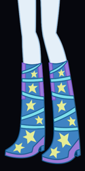 Size: 321x640 | Tagged: safe, derpibooru import, trixie, human, equestria girls, black background, boots, clothes, denim, high heel boots, jeans, legs, pants, pictures of legs, shoes, simple background, solo