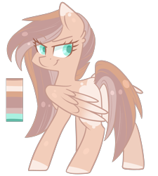 Size: 2532x2816 | Tagged: safe, artist:oniiponii, derpibooru import, oc, oc only, pegasus, pony, eyelashes, female, looking back, mare, pegasus oc, simple background, solo, transparent background, wings