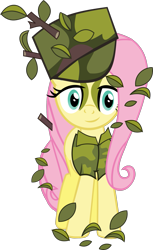 Size: 1161x1900 | Tagged: safe, artist:retroponybro, derpibooru import, fluttershy, clothes, female, long hair, mare, military uniform, simple background, transparent background, uniform