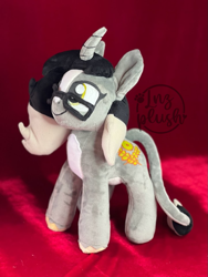 Size: 721x961 | Tagged: safe, derpibooru import, oc, alicorn, earth pony, original species, pegasus, pony, unicorn, commission, customized toy, irl, photo, plush pony, plushie, solo, toy