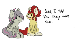 Size: 4256x2560 | Tagged: safe, artist:noxi1_48, derpibooru import, oc, oc:treble pen, pony, daily dose of friends, duo, simple background, transparent background