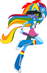 Size: 2550x3990 | Tagged: safe, artist:will290590, derpibooru import, edit, rainbow dash, equestria girls, 1000 years in photoshop, blindfold, female, gag, high res, looking at you, simple background, solo, transparent background, vector