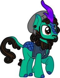 Size: 1229x1590 | Tagged: safe, alternate version, artist:lightningbolt, derpibooru exclusive, derpibooru import, kirin, pony, .svg available, beanie, button-up shirt, clothes, cloven hooves, ear piercing, facial hair, gauges, gym class heroes, hat, horn, leonine tail, male, nose piercing, piercing, ponified, raised hoof, raised leg, scales, septum piercing, shirt, show accurate, simple background, smiling, solo, species swap, standing, svg, tail, transparent background, travis mccoy, vector