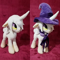 Size: 2048x2048 | Tagged: safe, artist:dawning love, derpibooru import, oc, oc:silas, pony, unicorn, hat, high res, irl, male, photo, plushie, solo, stallion, wizard hat