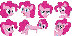 Size: 576x288 | Tagged: safe, artist:scootaloormayfly, derpibooru import, pinkie pie, earth pony, pony, g4, angry, breaking the fourth wall, drugs, marijuana, pixel art, rpg maker, sad, simple background, solo, sprite, sprite sheet, surprised, transparent background