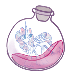 Size: 1240x1240 | Tagged: safe, artist:sainthorse, derpibooru import, potion nova, alicorn, pony, looking at you, simple background, smiling, smiling at you, solo, transparent background, unshorn fetlocks