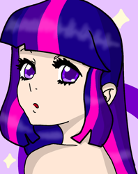 Size: 820x1036 | Tagged: source needed, safe, artist:magicalmilo!, derpibooru import, twilight sparkle, human, g4, anime, humanized