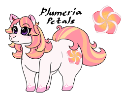 Size: 1935x1486 | Tagged: safe, artist:drawable, derpibooru import, oc, oc only, oc:plumeria petals, earth pony, pony, chubby, earth pony oc, wide hips