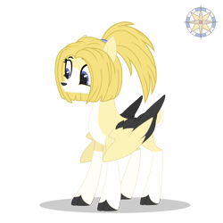 Size: 3000x3000 | Tagged: safe, artist:r4hucksake, derpibooru import, oc, oc only, oc:maple, deer, deer pony, original species, peryton, colored wings, countershading, female, simple background, slender, solo, thin, transparent background, two toned wings, wings