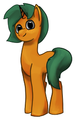 Size: 1151x1820 | Tagged: safe, artist:slabs37, derpibooru import, oc, oc only, oc:ogie, pony, unicorn, looking at you, simple background, smiling, solo, transparent background