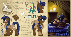 Size: 3000x1600 | Tagged: safe, artist:starcasteclipse, derpibooru import, oc, oc only, pegasus, pony, commission, female, mare, reading, reference sheet