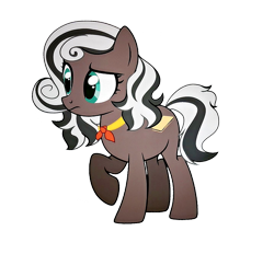 Size: 1029x954 | Tagged: safe, artist:purple glow glimmer, derpibooru import, oc, oc only, earth pony, pony, 2024 community collab, bowtie, curly hair, derpibooru community collaboration, female, gray, mare, simple background, solo, transparent background