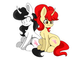 Size: 1452x1150 | Tagged: safe, derpibooru import, oc, oc only, oc:taoyvfei, pony, unicorn, 2024 community collab, curved horn, derpibooru community collaboration, horn, rb, unicorn oc