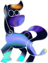 Size: 768x1024 | Tagged: safe, artist:cosmicwaves35, derpibooru import, oc, oc only, oc:cosmix, pony, 2024 community collab, derpibooru community collaboration, pose, simple background, solo, space, transparent background