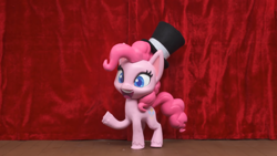 Size: 1920x1080 | Tagged: safe, derpibooru import, screencap, pinkie pie, earth pony, pony, g4.5, magician pinkie pie (short), my little pony: stop motion short, cute, smiling