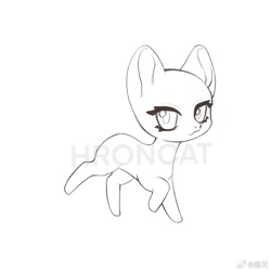 Size: 1080x1080 | Tagged: safe, artist:hroncat, derpibooru import, earth pony, pony, base, solo