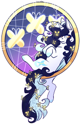 Size: 2970x4586 | Tagged: safe, artist:krissstudios, derpibooru import, oc, oc:roxy lovli pop, alicorn, butterfly, pony, alicorn oc, colored hooves, colored pupils, colored wings, dreamcatcher, female, folded wings, horn, insect on someone, looking at you, mare, simple background, sitting, solo, tail, transparent background, two toned mane, two toned tail, two toned wings, wings