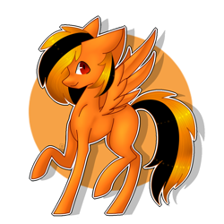 Size: 1000x1000 | Tagged: safe, artist:bananamomo, derpibooru import, oc, oc only, oc:mane, pegasus, pony