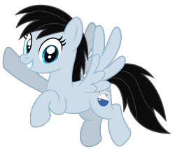 Size: 4705x4018 | Tagged: safe, artist:creedyboy124, derpibooru import, oc, oc only, oc:chloe park, pegasus, pony, g4, female, mare, simple background, smiling, solo, transparent background