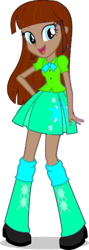 Size: 425x1200 | Tagged: safe, artist:sweetrainbowcutegir, derpibooru import, oc, oc only, equestria girls, g4, 1000 years in photoshop, boots, clothes, equestria girls-ified, high heel boots, recolor, shirt, shoes, simple background, skirt, solo, trace, transparent background, twilight sparkle's boots, twilight sparkle's clothes