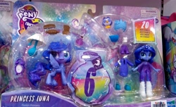 Size: 3557x2160 | Tagged: safe, derpibooru import, princess luna, bird, owl, equestria girls, g4, g4.5, merchandise, solo, toy