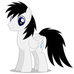 Size: 4926x4911 | Tagged: safe, artist:creedyboy124, derpibooru import, oc, oc only, oc:shane park, pegasus, pony, g4, male, simple background, smiling, solo, stallion, transparent background