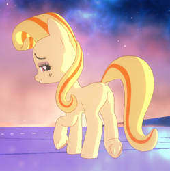 Size: 558x560 | Tagged: safe, artist:wonderls, derpibooru import, oc, oc:warm_light, earth pony, pony, 3d, 3d model, game, game screencap