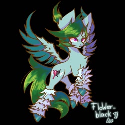 Size: 1080x1080 | Tagged: safe, artist:flower-black, derpibooru import, oc, oc:flower black, pegasus, disguise, disguised changeling